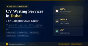 CV writing services in Dubai