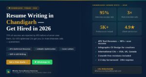 resume writing Chandigarh