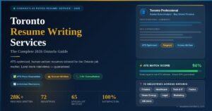 Toronto resume writing services