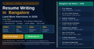 resume writing Bangalore