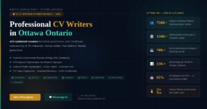 CV writers Ottawa Ontario