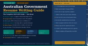 Australian Government Resume Writing