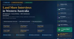 Perth resume writing services